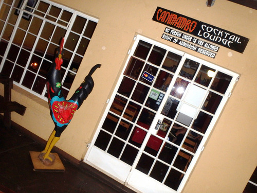 Dinner out in Graskop.